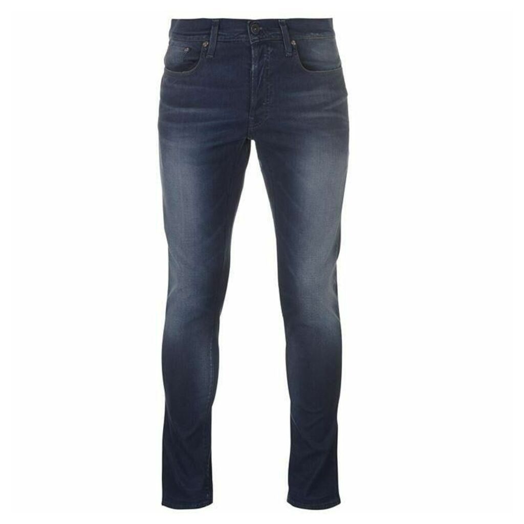 Star 3301 Slim Comfort Jeans - dk aged