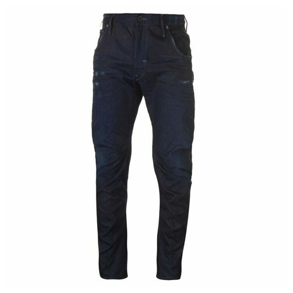 G Star Arc 3D Loose Tapered Jeans - dk aged
