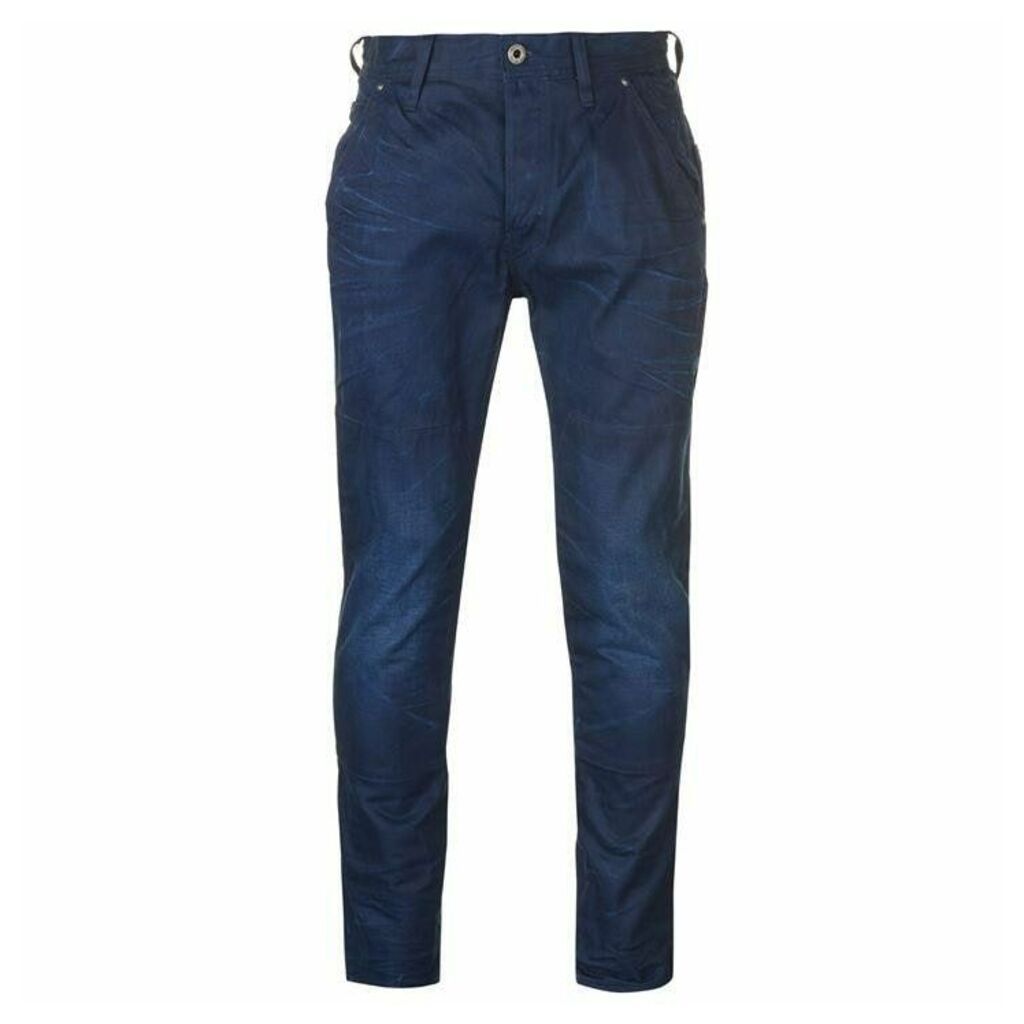 G Star Deck Tapered Mens Jeans - dk aged