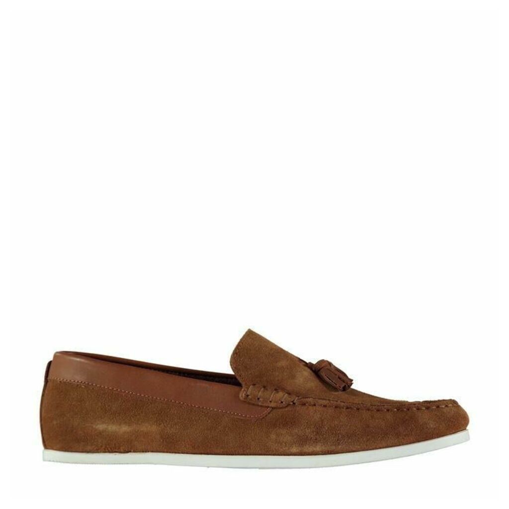 Giedo Mens Loafers - Tan