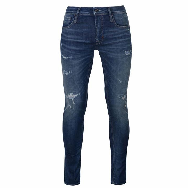 Distressed Slim Jeans - Blue 7010010502