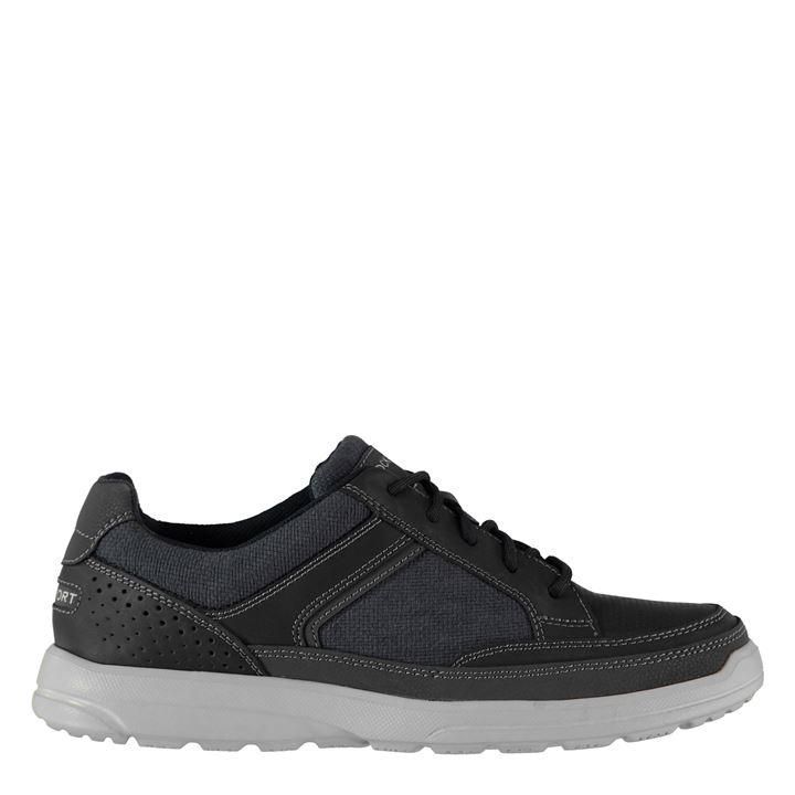 Welker Mens Casual Shoes - Navy W/Canva