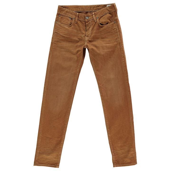 3301 Low Tapered Jeans - roast