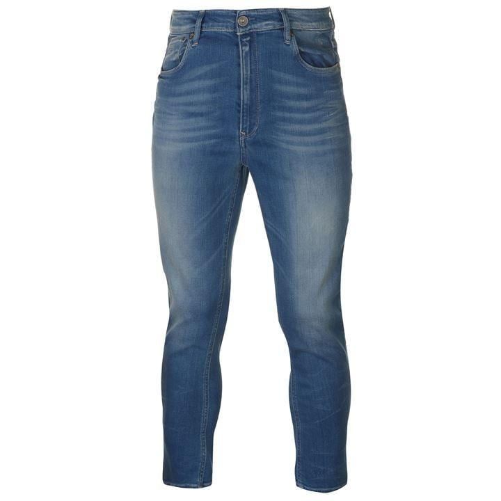 Relaxed Tapered Jeans - medium aged