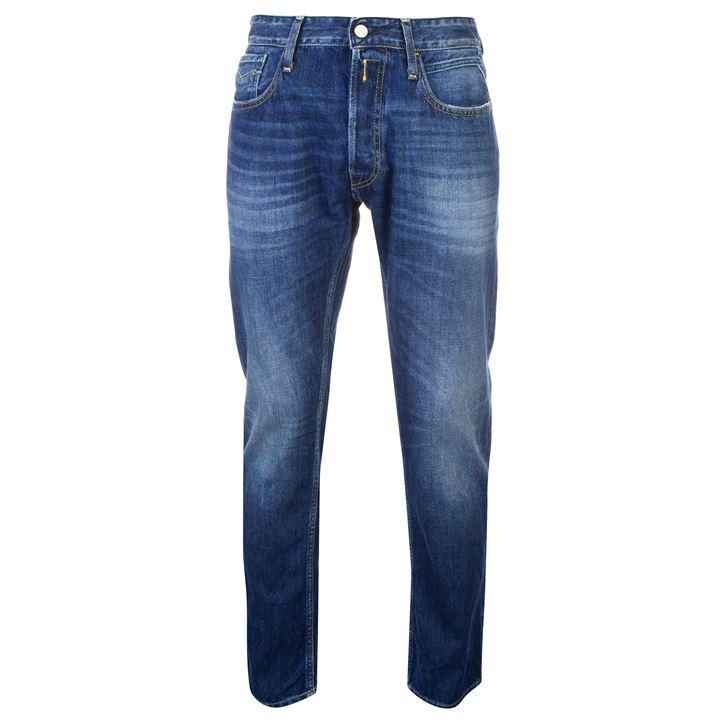 Newbill Jeans Mens - Mid Wash