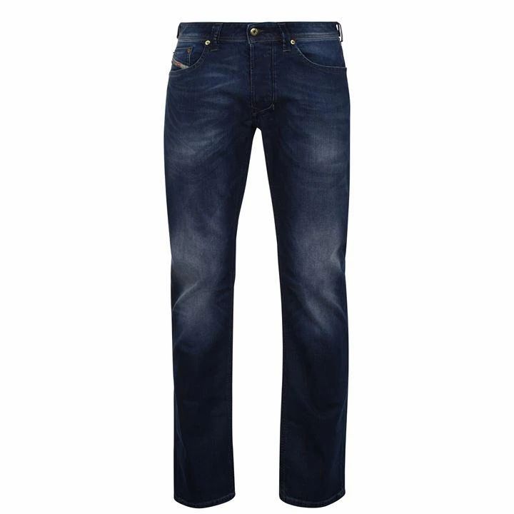 Diesel Larkee Straight Fit Jeans - Denim Mid Wash