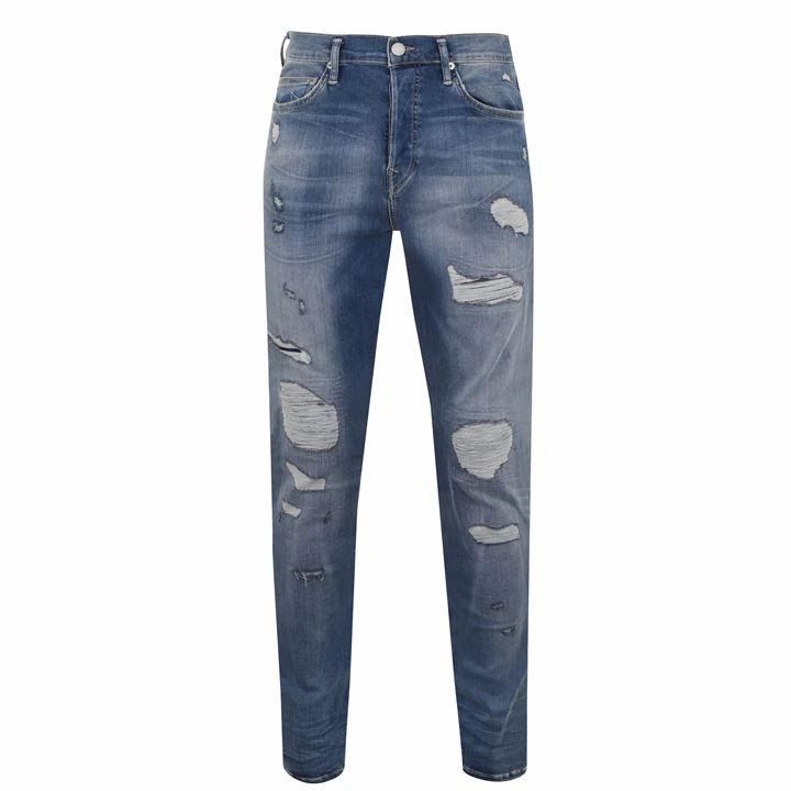 Patch Jeans - Blue Dnm 4646