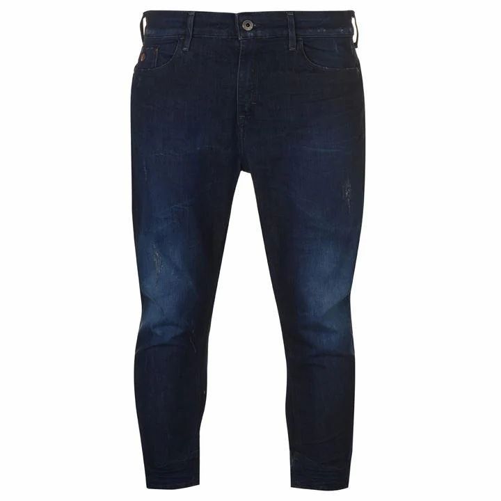 3D Loose Tapered Jeans - dk vintage