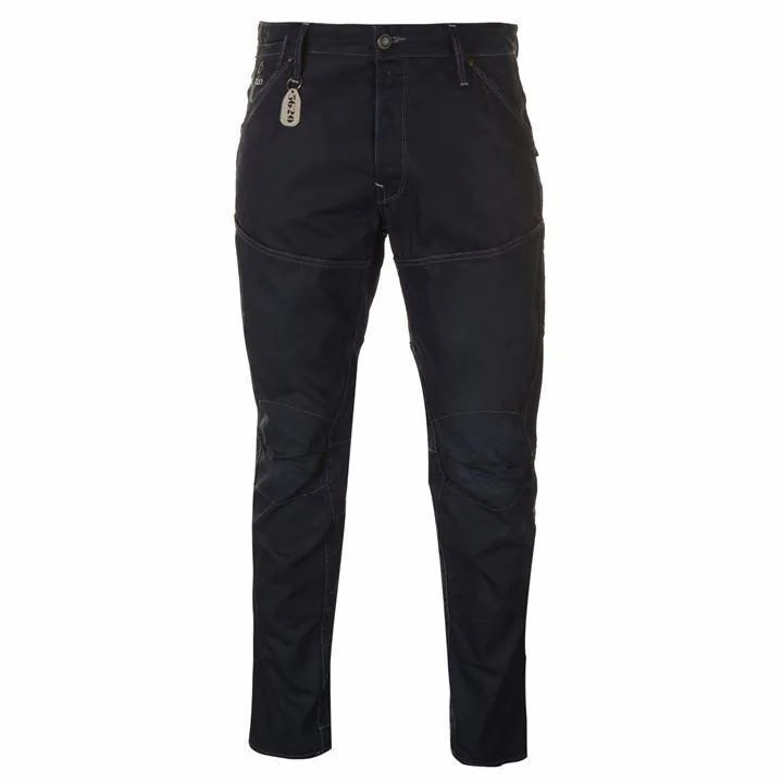 Star Motor 5620 Tapered Embro Jeans - vintage aged