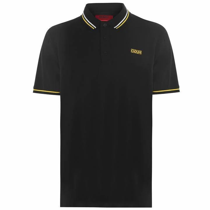 Daruso Short Sleeve Polo Shirt - 002 Black