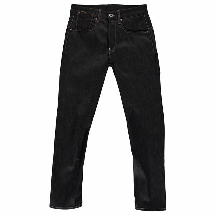 Raw A Crotch Tapered Mens Jeans - raw