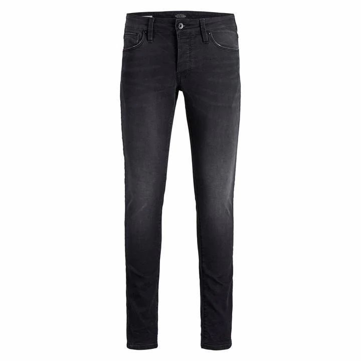 Glenn Indigo Knit Jeans - Black
