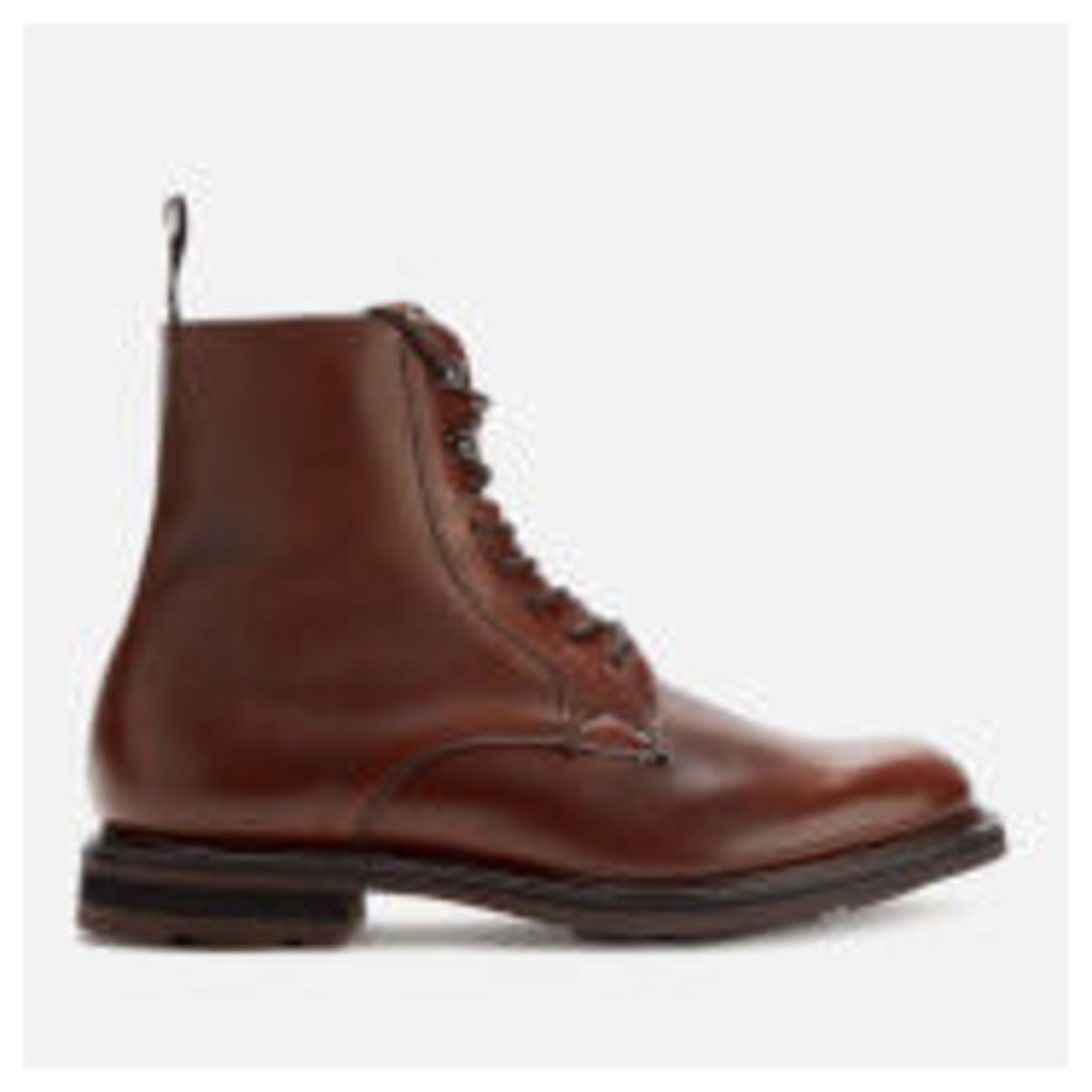 Church's Men's Wootton Leather Lace Up Boots - Brandy