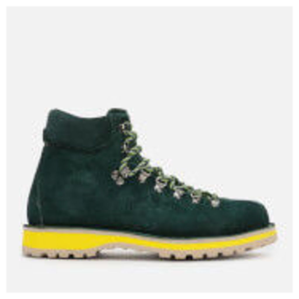 Men's Roccia Vet Suede Hiking Style Boots - Dark Green - UK 9/EU 43 - Green