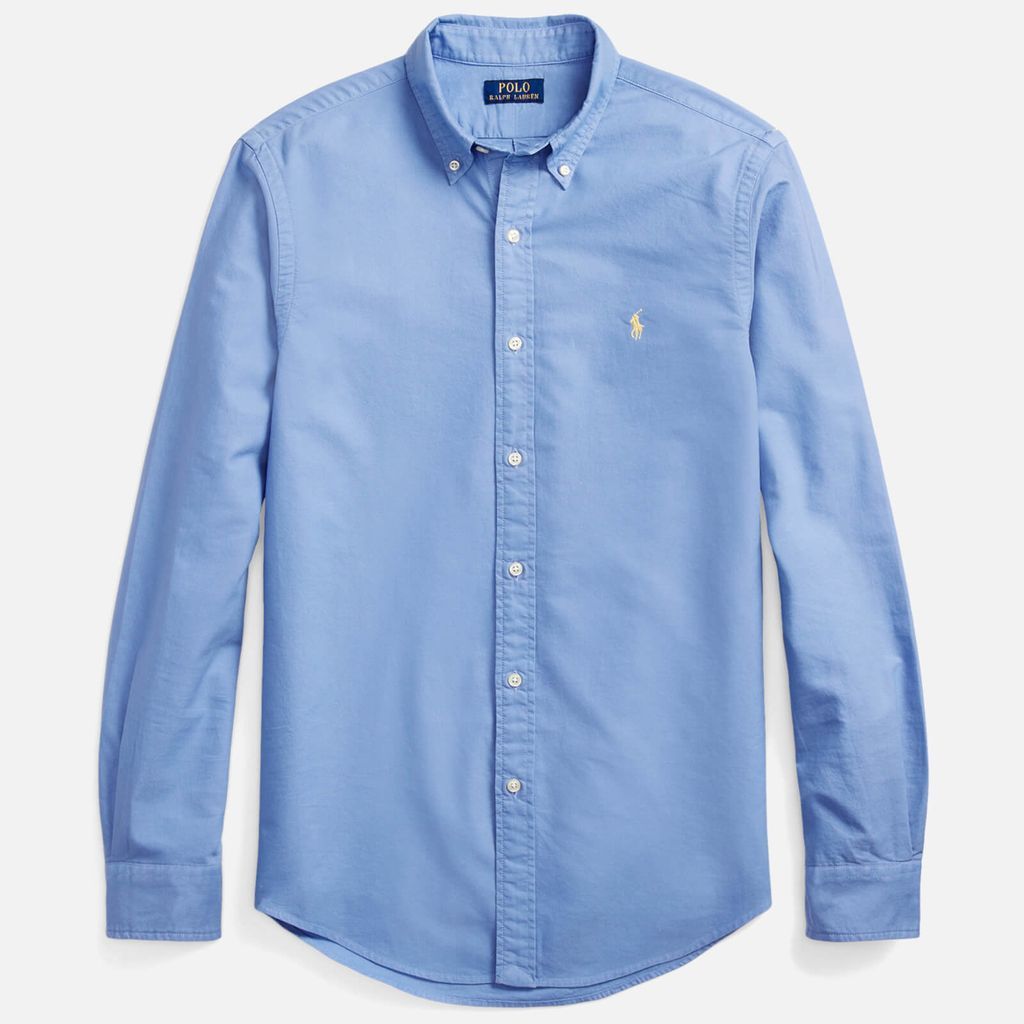 Men's Slim Fit Oxford Shirt - Harbor Island Blue - XXL