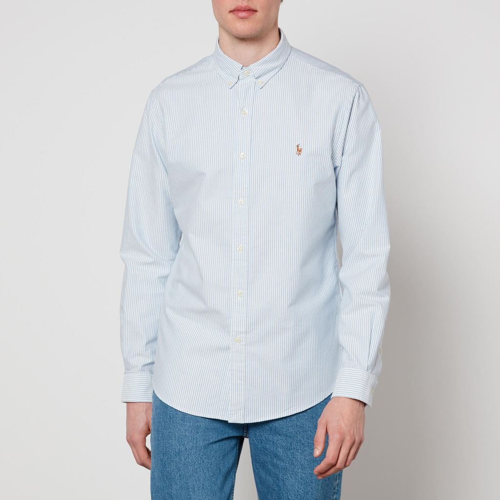 Striped Oxford Cotton Slim-Fit Shirt - XXL