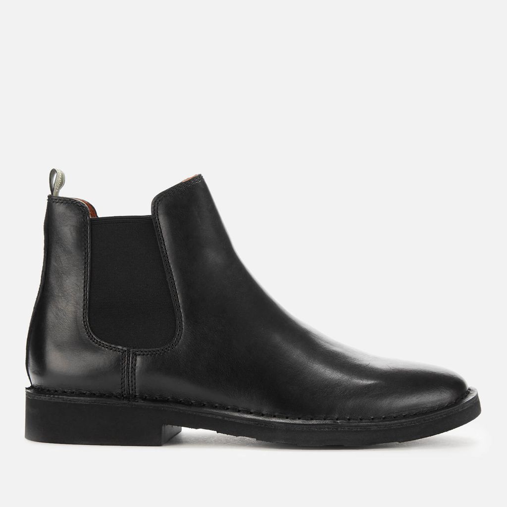 Men's Talan Smooth Leather Chelsea Boots - Black - UK 8