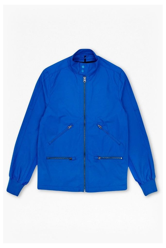 Fosbury Cotton Twill Jacket - prince blue