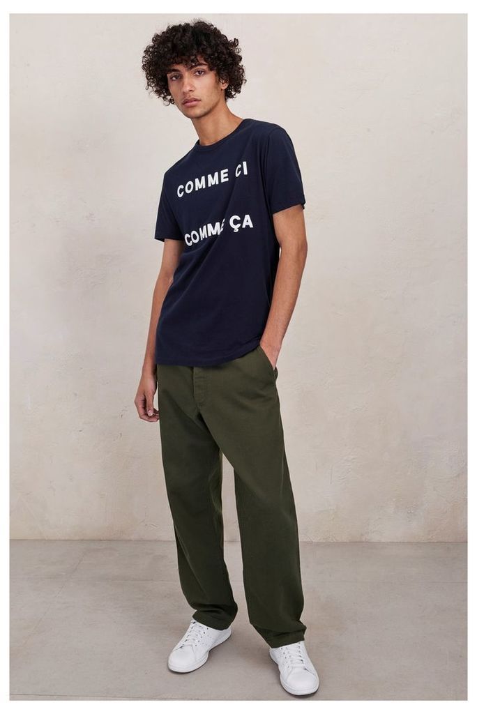 Cotton Row Trousers - forest
