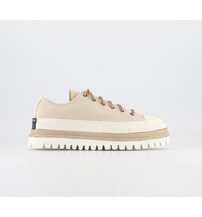 Chuck Taylor 70 Trek Ox Trainers Natural Leather,Natural