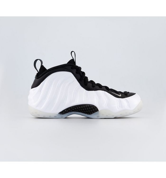 Air Foamposite One Trainers White Metallic Silver Black Cobalt Bliss Race Blue,White,Red