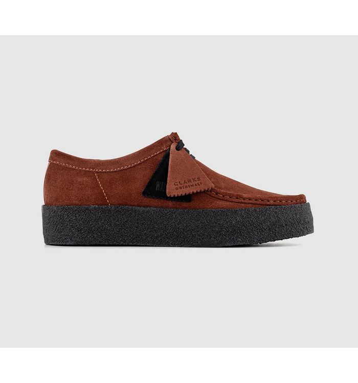 Wallabee Cup Shoes Rust Suede,Natural