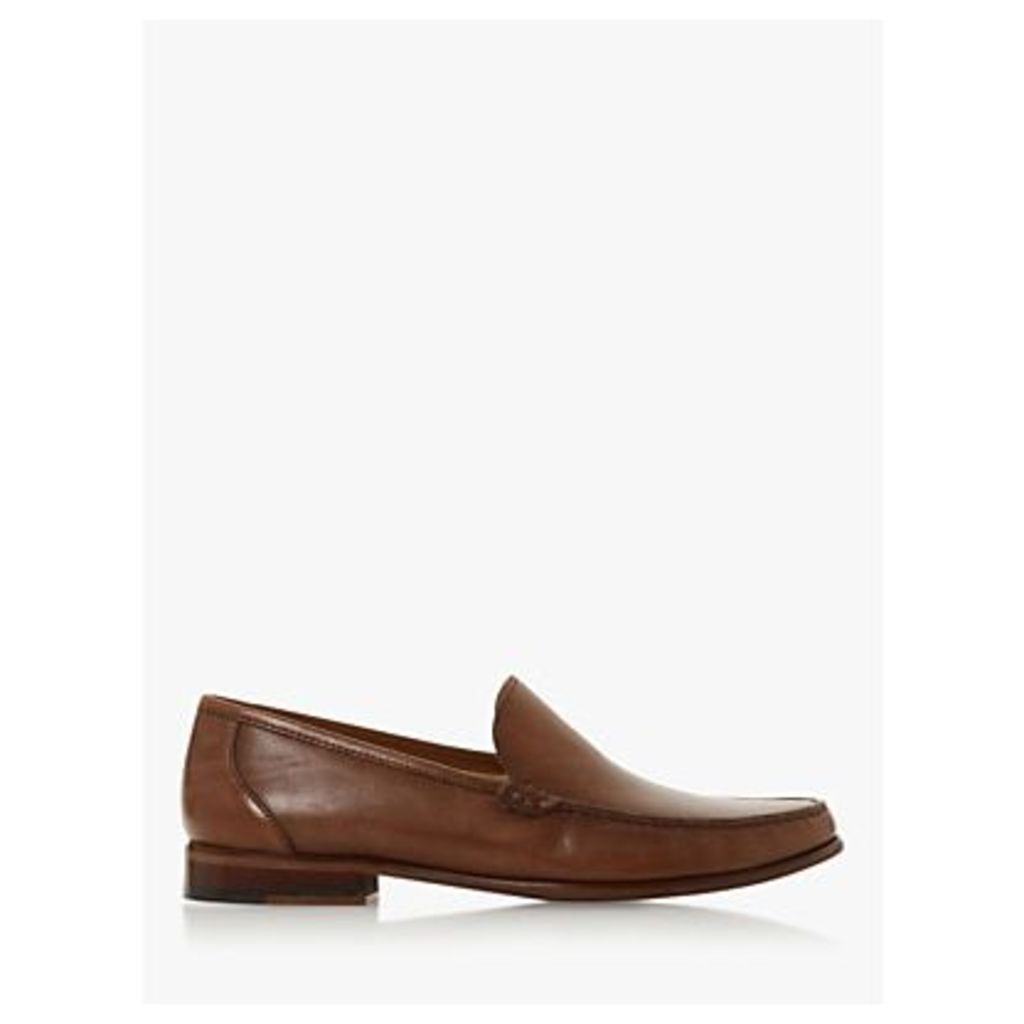 Bertie Shackle Leather Loafers, Tan