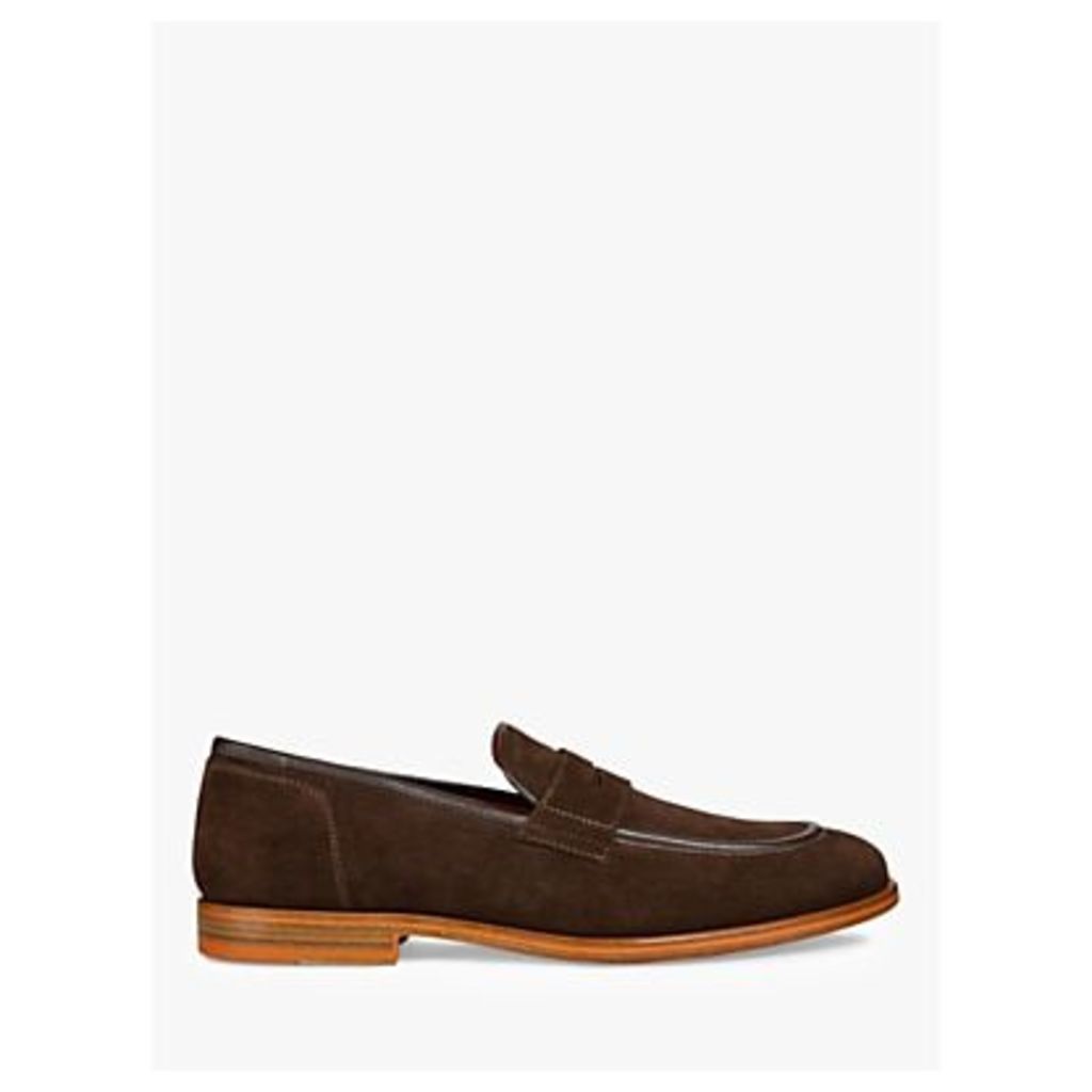 Geox Bayle Suede Loafers, Brown