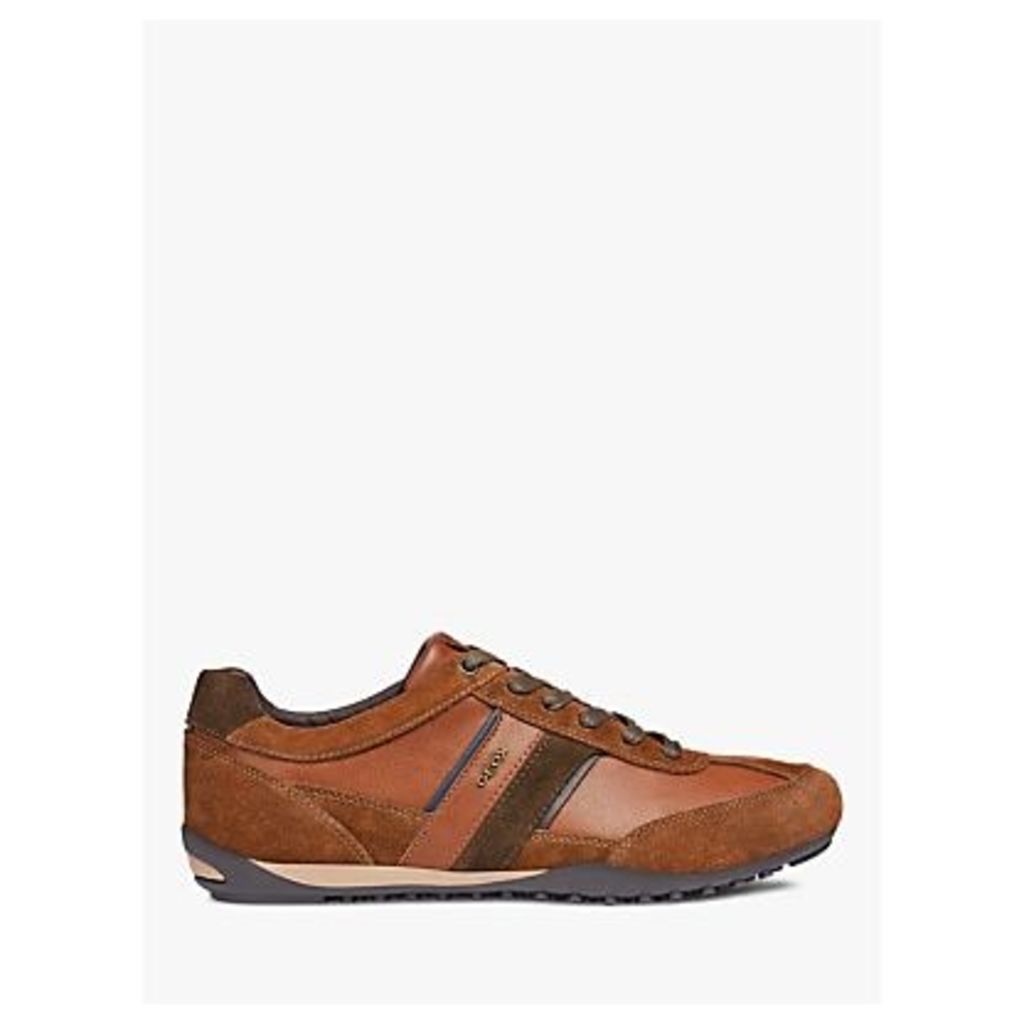 Geox Wells Leather Trainers