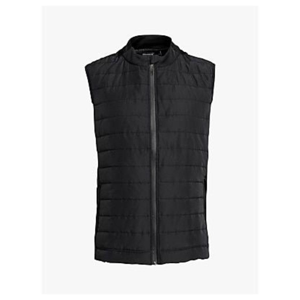 Björn Borg Alexi Quilted Gilet, Black Beauty