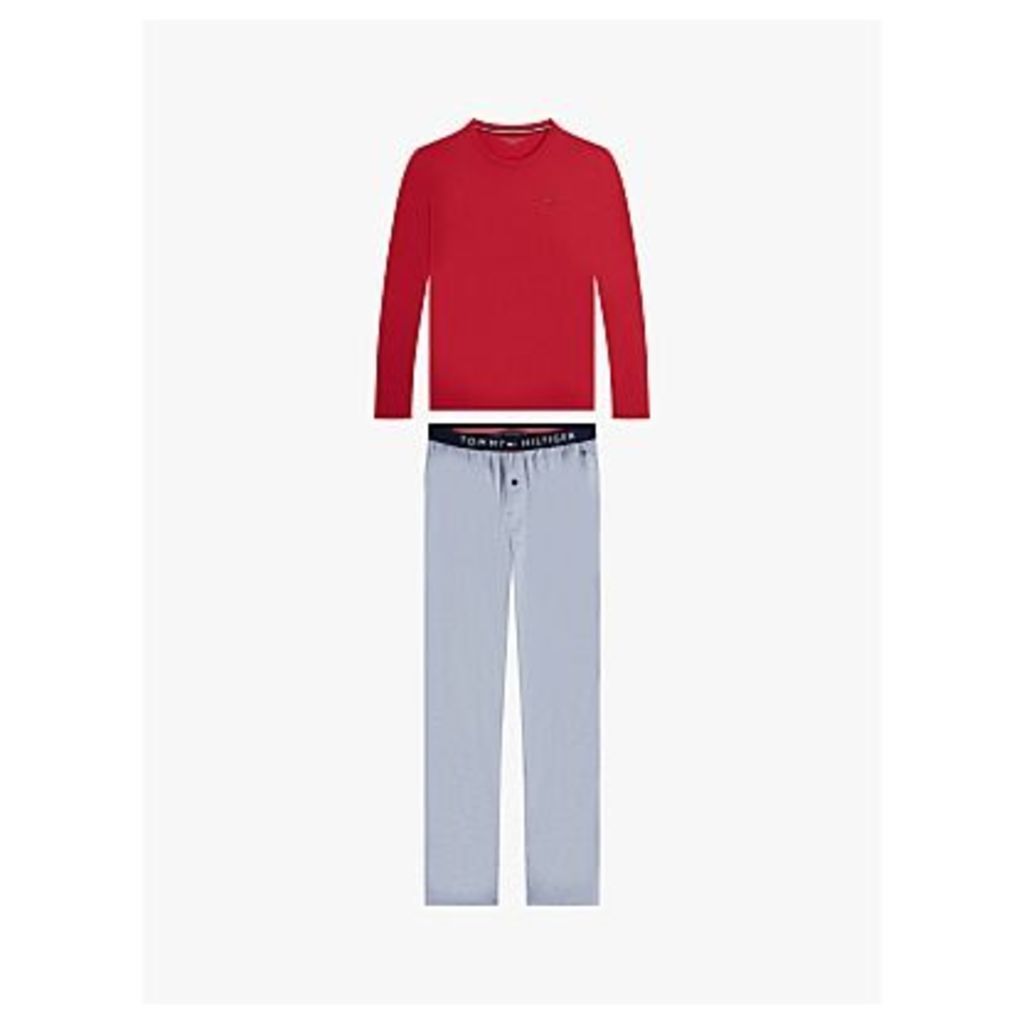 Tommy Hilfiger Trousers and Long Sleeve Shirt Pyjama Set