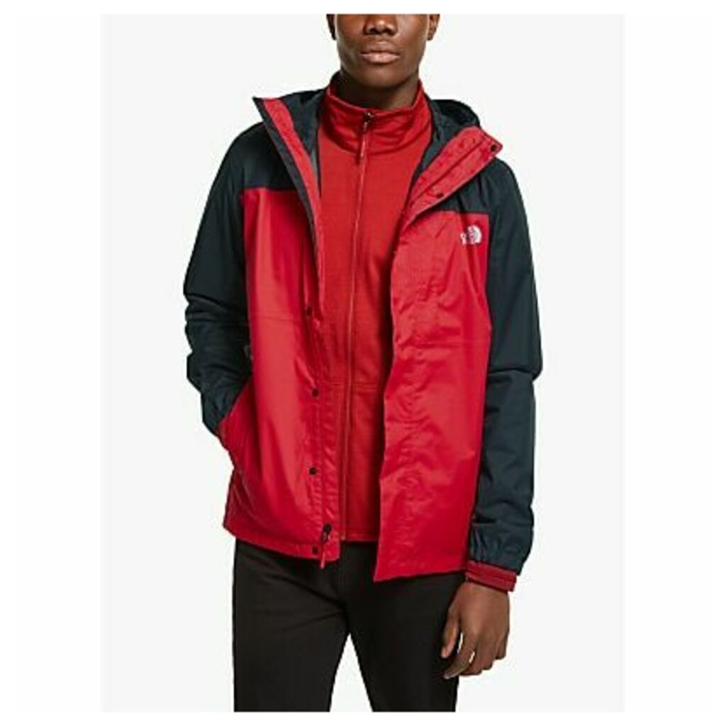The North Face Quest 3-in-1 Men's Waterproof Jacket, TNF Red/TNF Black