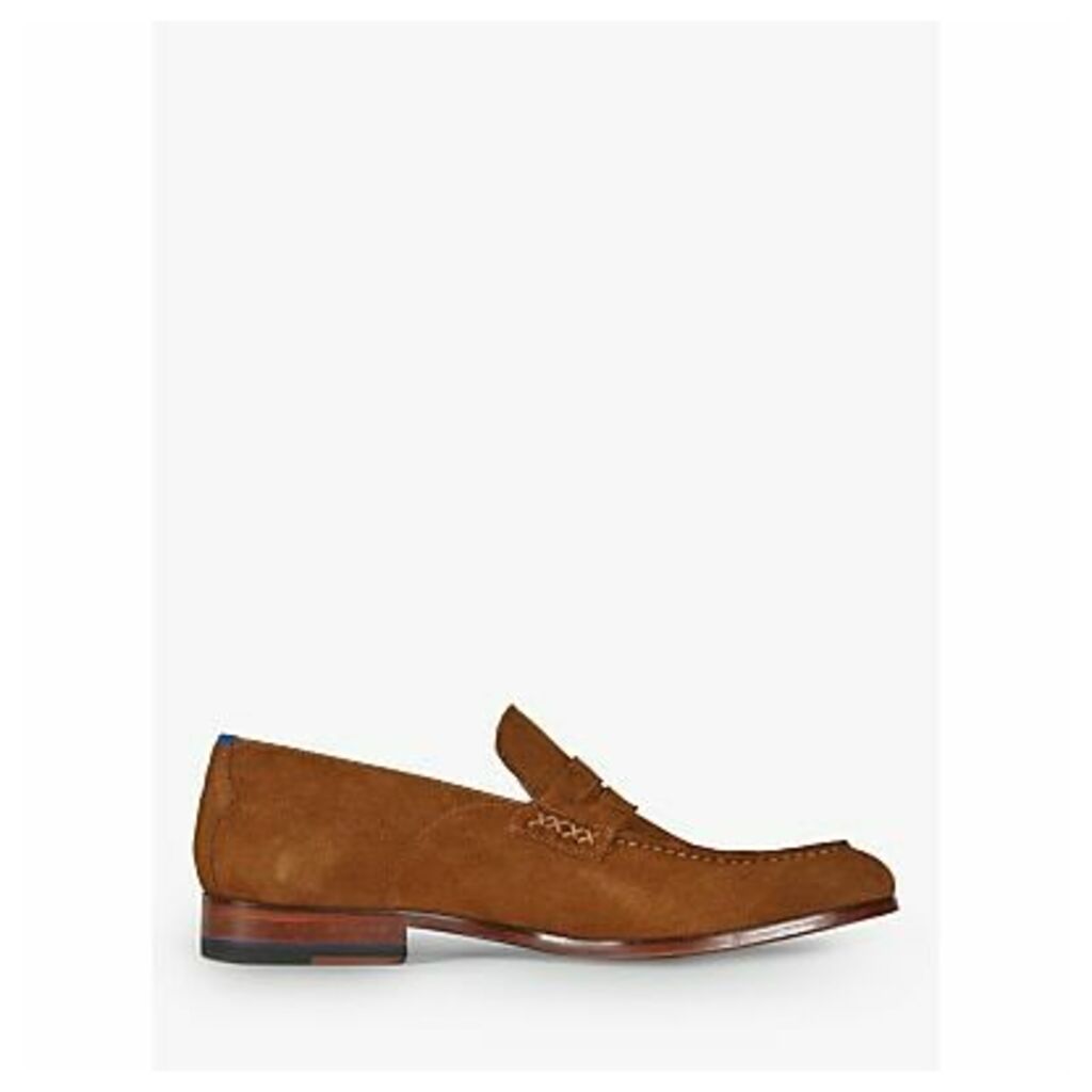 Oliver Sweeney Bibury Suede Loafers, Whiskey